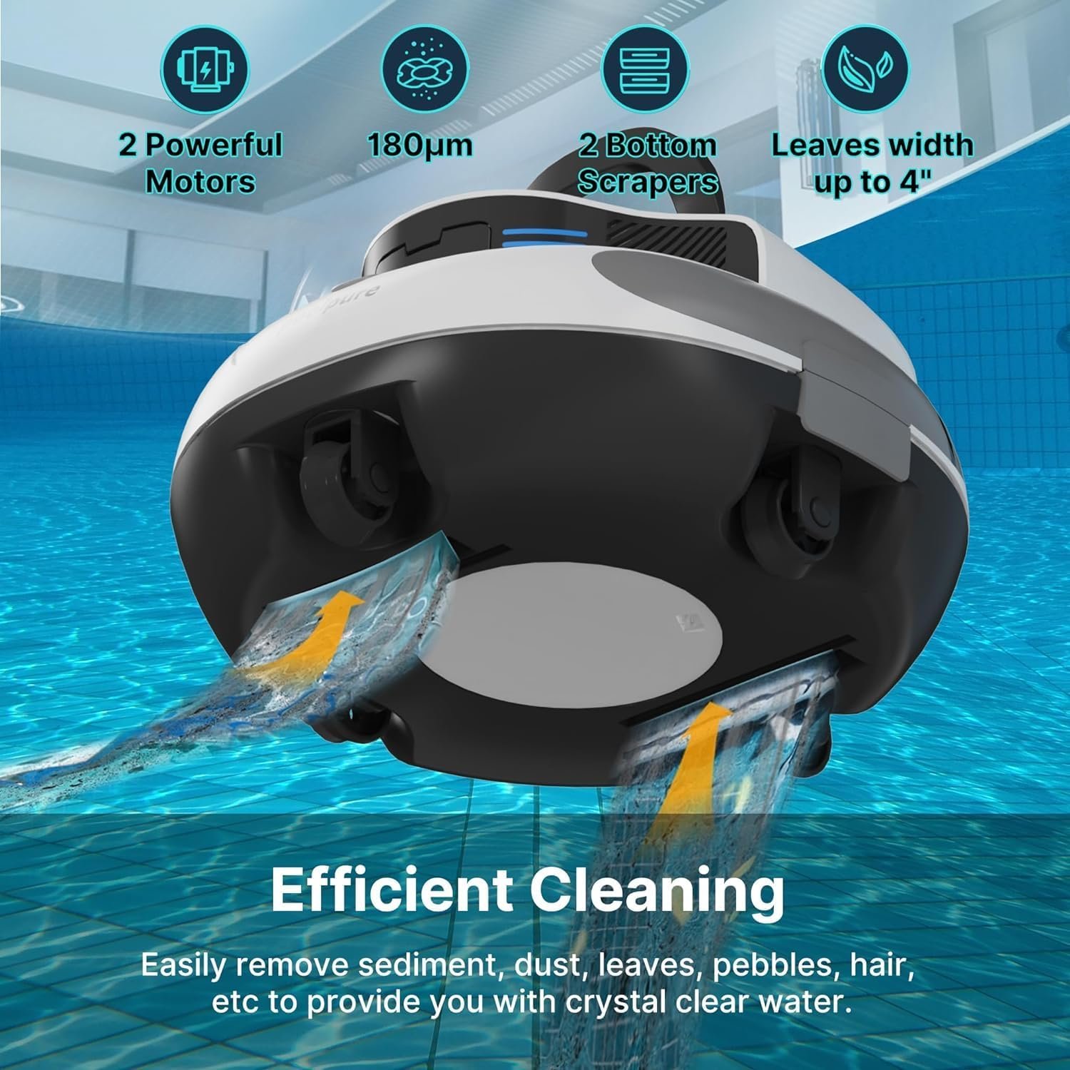 ROBOT LIMPIAFONDOS POOLPURE - Imagen 4