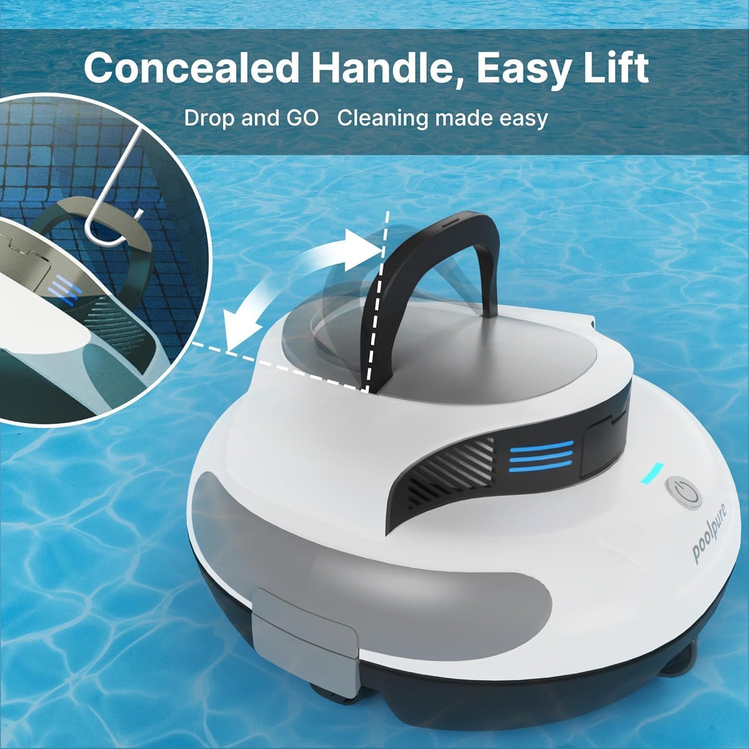 ROBOT LIMPIAFONDOS POOLPURE - Imagen 5